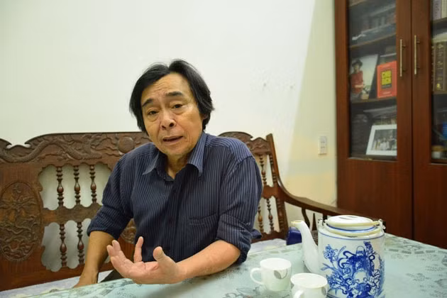 Nhà nghiên cứu văn hóa dân gian Nguyễn Hùng Vĩ.