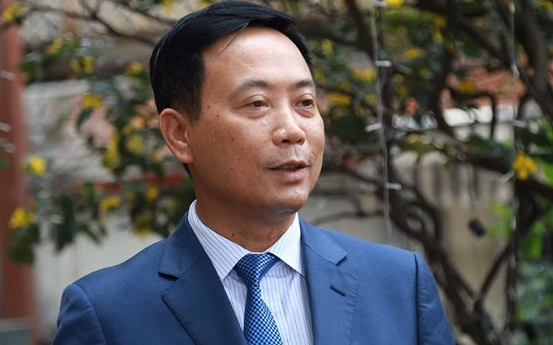 Chủ tịch UBCKNN Trần Văn Dũng. (ẢNH: TRẦN PHƯƠNG)