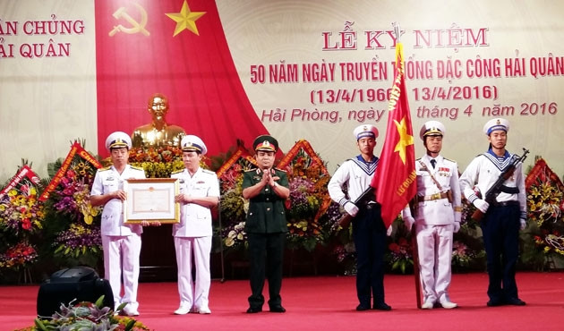  50 năm đặc công Hải quân- tượng đài về lòng quả cảm