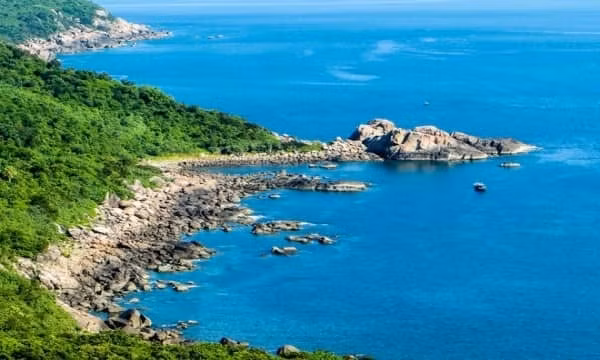 Khu vực Mũi Nghê, bán đảo Sơn Trà, nơi các du khách bị lạc. (Ảnh minh họa)