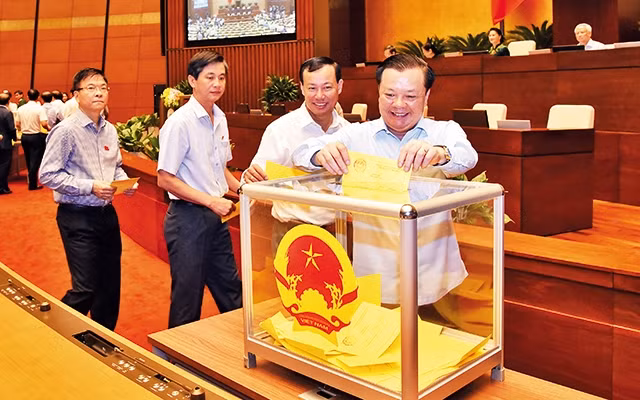 Lấy phiếu tín nhiệm đối với 48 chức danh do Quốc hội bầu hoặc phê chuẩn tại Kỳ họp thứ sáu, Quốc hội khóa XIV.