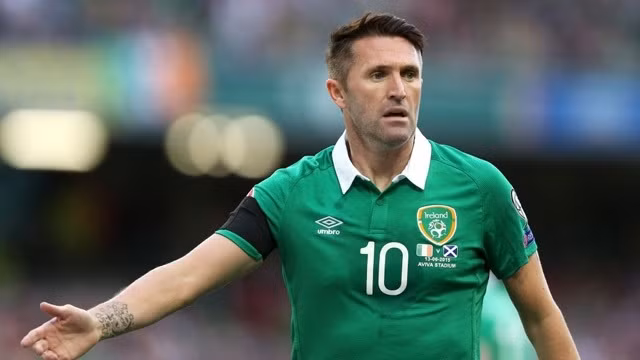 Cầu thủ Robbie Keane trong mầu áo tuyển Ireland tại Euro 2016. (Ảnh: Reuters)