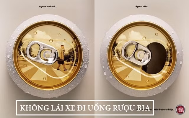 Không lái xe đi uống rượu, bia. (Nguồn ảnh: Ủy ban An toàn giao thông quốc gia)