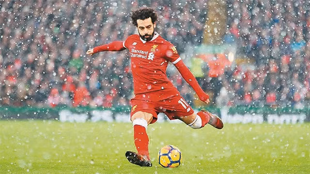 Salah, ngôi sao sáng tại Premier League mùa giải năm nay. Ảnh | GETTY