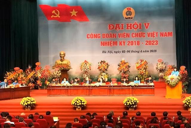 Đại hội lần thứ V Công đoàn Viên chức Việt Nam