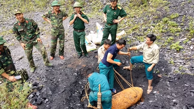 Quả bom đã được hủy thành công.