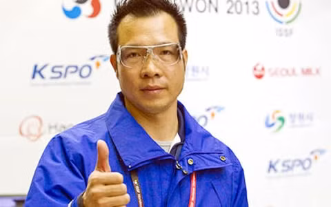 Hoàng Xuân Vinh là hy vọng "vàng" của bắn súng Việt Nam tại SEA Games 27.