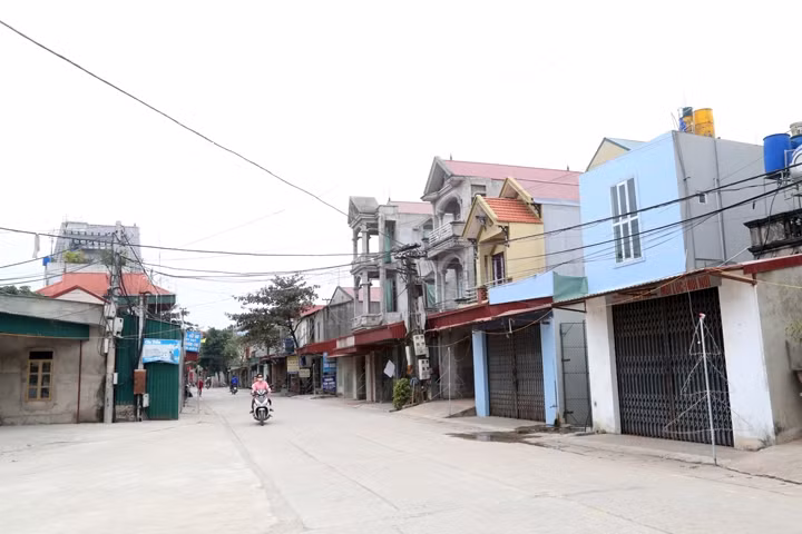 Khu dân cư Phú Đa của bà con xứ đạo ngày càng khang trang.