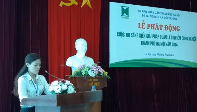Hà Nội thi sáng kiến giải pháp quản lý ô nhiễm công nghiệp