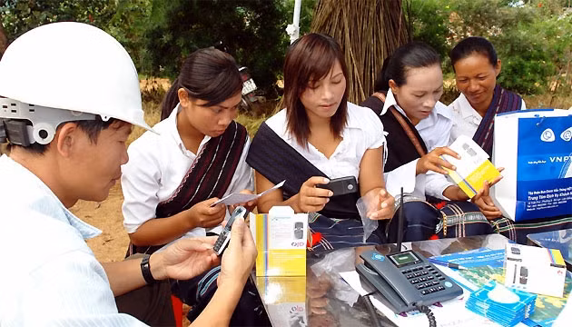 VNPT đưa dịch vụ viễn thông về vùng đồng bào dân tộc thiểu số tỉnh Lâm Đồng.