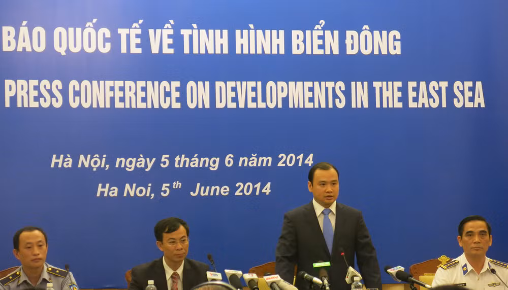 Họp báo quốc tế về biển Đông: Trung Quốc ngày càng hung hăng, bỏ qua thiện chí của Việt Nam và khuyến nghị chính đáng của quốc tế