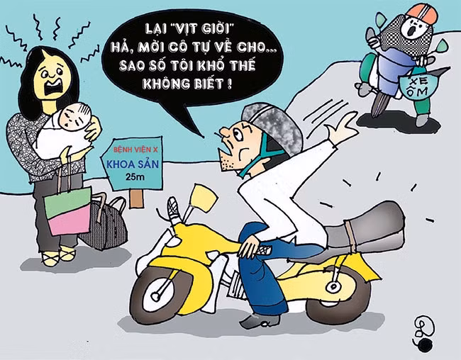 Tranh của họa sĩ DUY LIÊN.