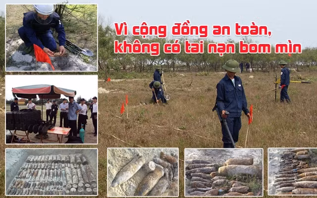 [Infographic] Vì một cộng đồng an toàn, không có tai nạn bom mìn 