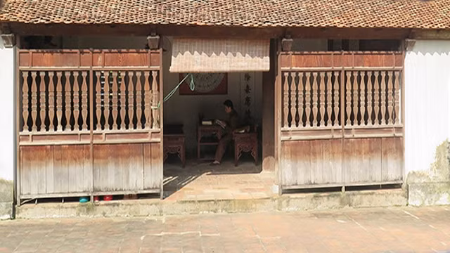 Phòng học tập của các nhà sư tại chùa Bổ Đà.