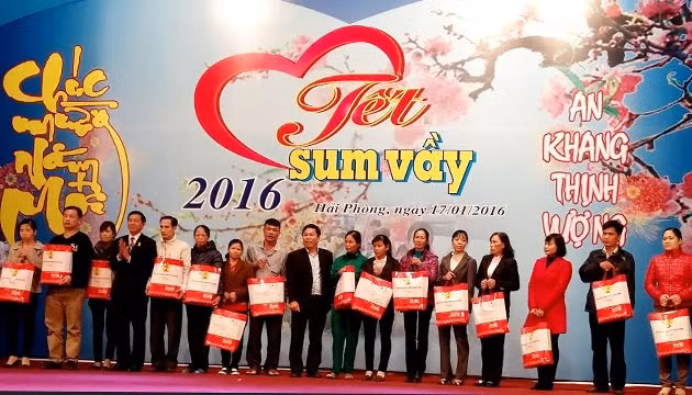 Tết sum vầy cùng công nhân, lao động nghèo Hải Phòng