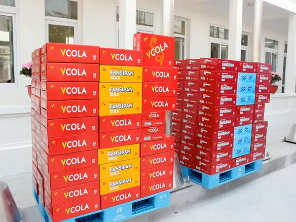 Sản phẩm nước ngọt có ga đầu tiên của Việt Nam