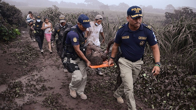 Guatemala nỗ lực đối phó vụ núi lửa phun trào