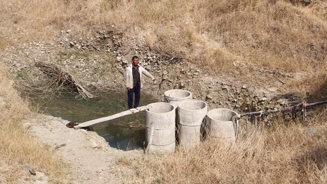 Nguồn nước sinh hoạt của bà con Ra Glai, xã Phước Trung, huyện Bác Ái.