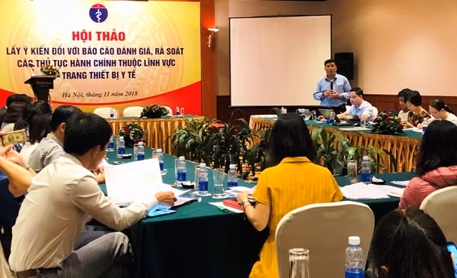 “Gỡ vướng” trong quản lý trang thiết bị y tế