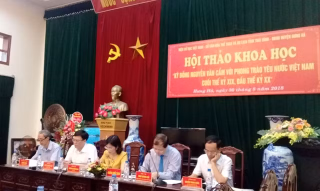 Quang cảnh buổi Hội thảo khoa học.
