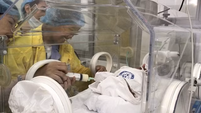 Mẹ Liên đã được gặp con trai Bình An.