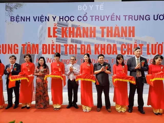 Khánh thành Trung tâm điều trị đa khoa chất lượng cao của Bệnh viện Y học cổ truyền T.Ư.