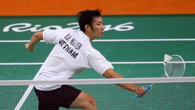 Tiến Minh đã không thế làm nên bất ngờ trước tay vợt số ba thế giới Lin Dan.
