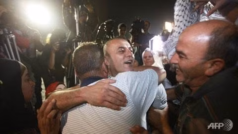 Israel trả tự do cho 26 tù nhân Palestine