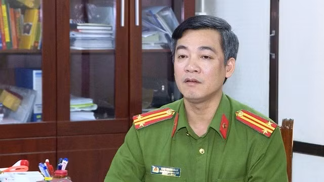 Trung tá Cao Giang Nam.