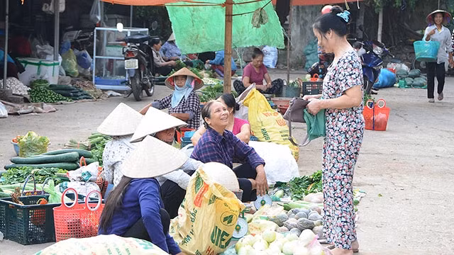 Chợ quê, chợ mẹ