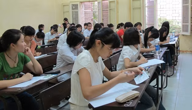 Thí sinh thi đại học (Ảnh minh họa)