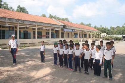 Giáo viên bậc tiểu học, nhất là giáo viên dạy thể dục ở An Giang đang rất thiếu.