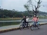 Xe đạp đôi ở Đà Lạt.