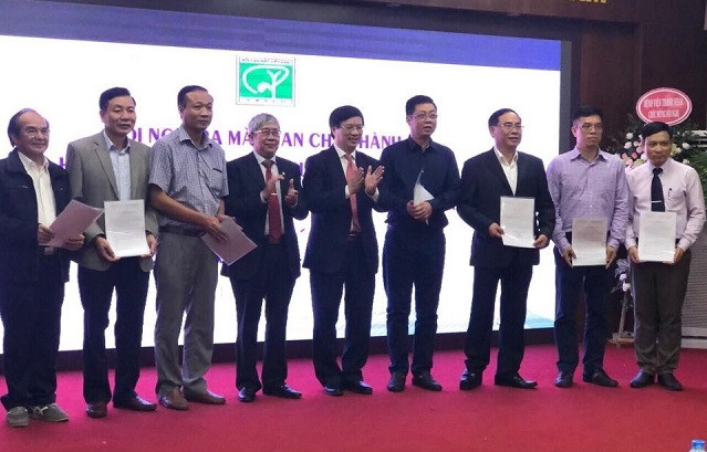 Ra mắt Ban chấp hành Hội Gan mật Việt Nam.