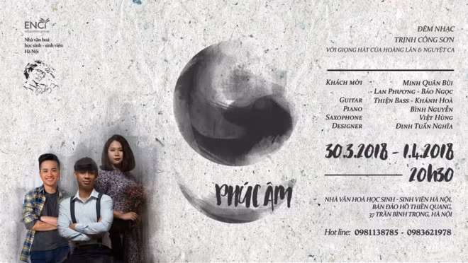 “Phúc âm” - Đêm nhạc tưởng niệm 17 năm ngày mất nhạc sĩ Trịnh Công Sơn 