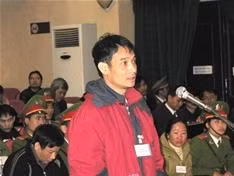 Trịnh Nguyên Thủy tại tòa.