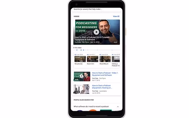 Google có thêm tính năng tìm kiếm khoảnh khắc trong video 