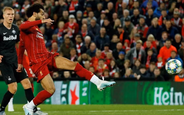 M. Salah vẫn lĩnh xướng trên hàng công của Liverpool.
