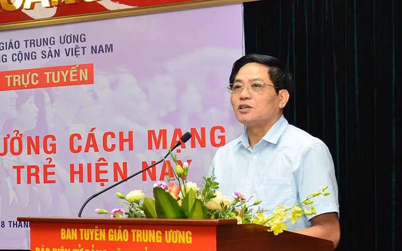 Tổng kết và trao giải Cuộc thi tìm hiểu 90 năm Ngày truyền thống ngành Tuyên giáo ảnh 7