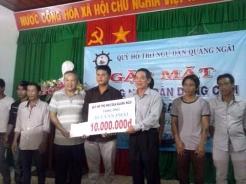 Quảng Ngãi hỗ trợ ngư dân kiên cường bám biển Hoàng Sa