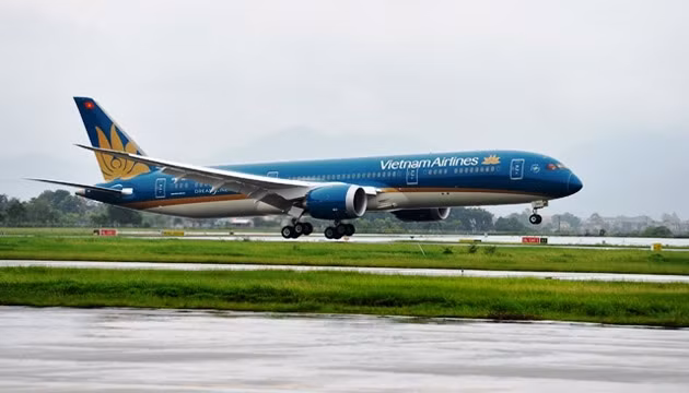 Vietnam Airlines đón nhận máy bay Boeing 787-9 Dreamliner đầu tiên