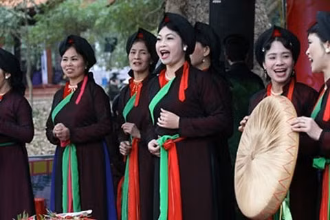 Quảng bá quan họ Việt Nam - Di sản Văn hóa phi vật thể đại diện của nhân loại tại Pháp 