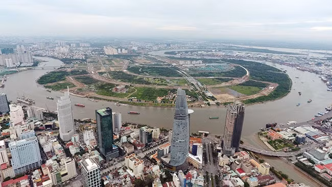 Một góc thành phố Hồ Chí Minh. Ảnh: THUẬN THẮNG