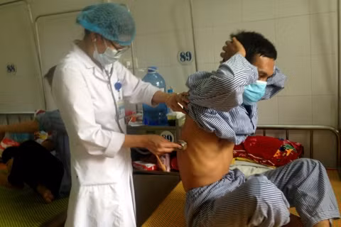 Việt Nam là quốc gia xếp thứ 12 trong số 22 nước có số bệnh nhân lao cao nhất thế giới.