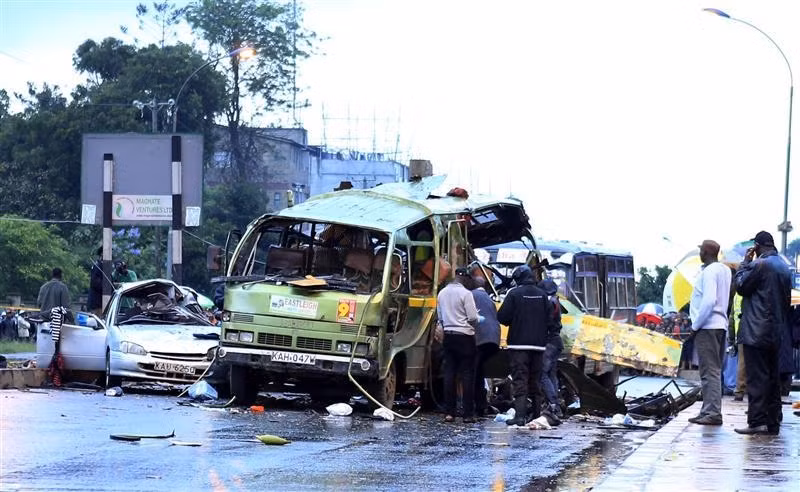 Kenya là một trong những nước có chất lượng an toàn đường bộ yếu kém nhất thế giới. (Ảnh minh họa: Reuters)