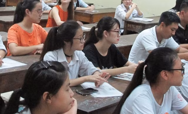 Thí sinh Kỳ thi THPT quốc gia 2016 (Ảnh minh họa)