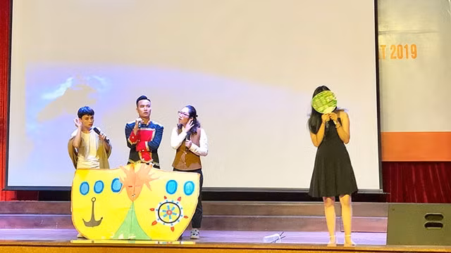 Chương trình kịch tuyên truyền của "Những chiến binh xanh".