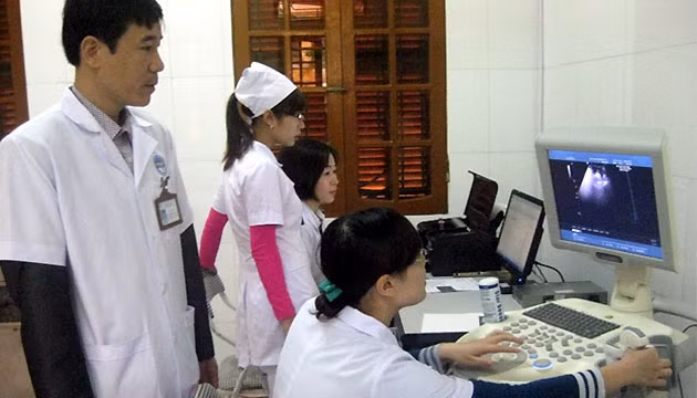 Thái Bình mở phòng khám đa khoa đầu tiên tại trường học