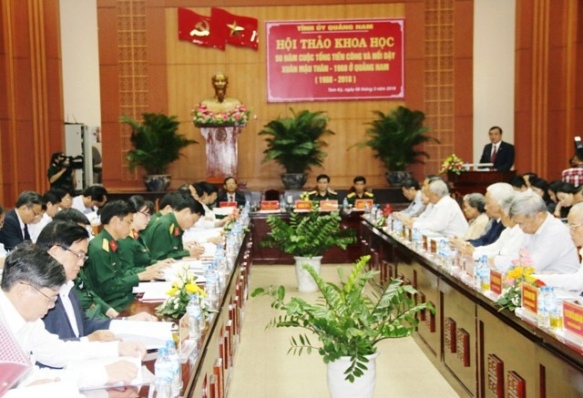 Hội thảo khoa học “50 năm - Cuộc Tổng tiến công và nổi dậy Xuân Mậu Thân 1968” 