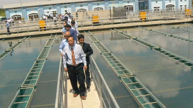 Nhà máy nước Thủ Đức. 